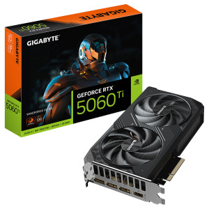 TARJETA GRAFICA GIGABYTE GEFORCE  RTX 5060 TI WINDFORCE OC 8G