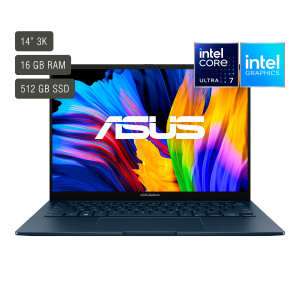ASUS ZENBOOK 14 OLED UX3405MA-PZ230W INTEL CORE ULTRA 7 / 16GB RAM / 512GB SSD / 14
