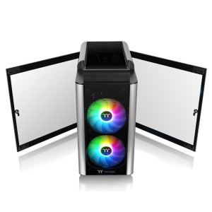 GABINETE THERMALTAKE LEVEL 20 GT ARGB FULL TOWER C/3 VENTILADORES - BLACK