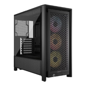 GABINETE CORSAIR FRAME 4000D RS ARGB BLACK C/ 3 VENTILADORES
