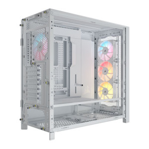 GABINETE CORSAIR FRAME 5000D RS ARGB WHITE C/ 4 VENTILADORES