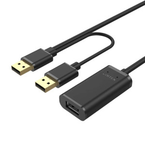 CABLE EXTENSOR UNITEK USB- A 2.0 (Y-278) BLACK – 10MTS