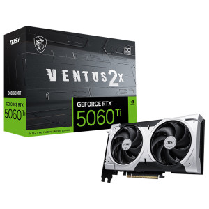 TARJETA DE VIDEO MSI RTX 5060 TI 8G VENTUS 2X PLUS