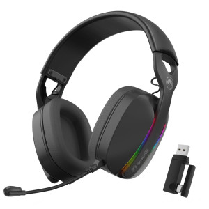 Auricular Marvo HG9086W 7.1 Inalámbrico RGB Bk