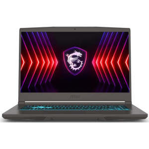 NOTEBOOK GAMER15,6” MSI THIN A15 B7VE-466US  (RYZEN 5-7535HS/8GB DDR5/512GB M2/RTX4050/144HZ/W11H) – BLACK