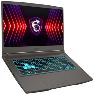 NOTEBOOK GAMER15,6” MSI THIN A15 B7VE-466US  (RYZEN 5-7535HS/8GB DDR5/512GB M2/RTX4050/144HZ/W11H) – BLACK