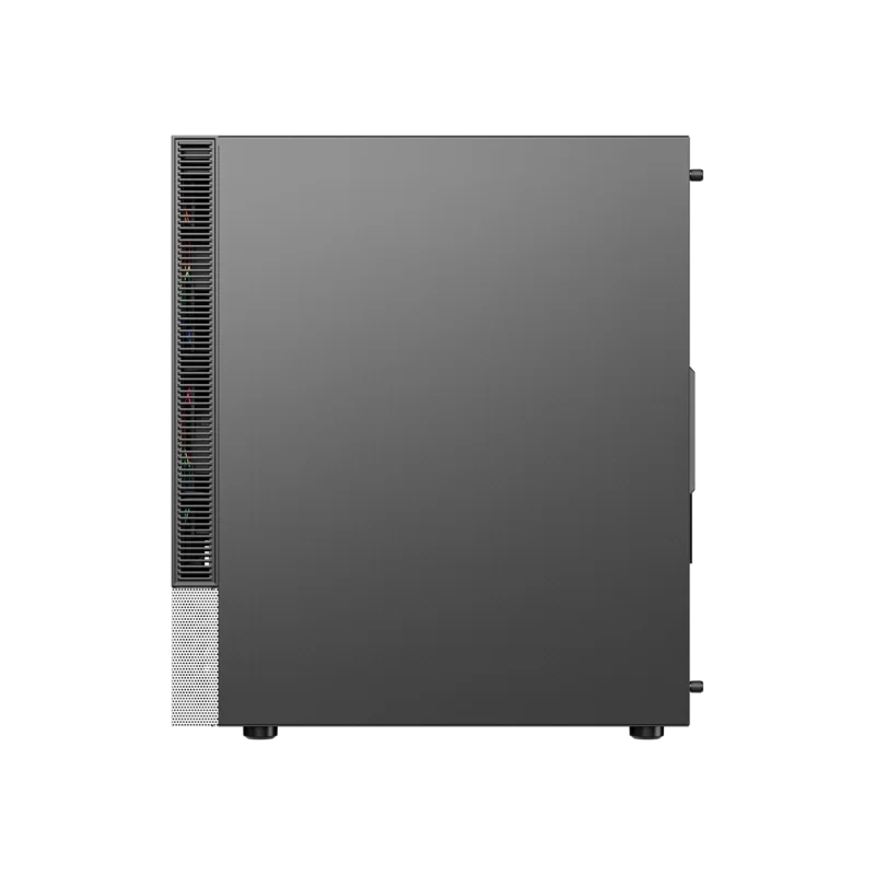 GABINETE GAMER XYZ AIRONE 200 GLASS C/5 VENTILADORES - BK/WH