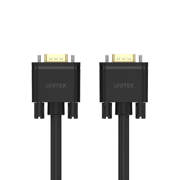CABLE UNITEK VGA (Y-C503G) BLACK – 1.5MTS