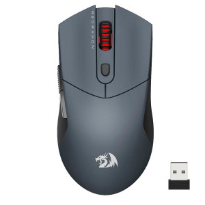 Mouse inalámbrico Redragon STAR PRO M917GB PRO Gris