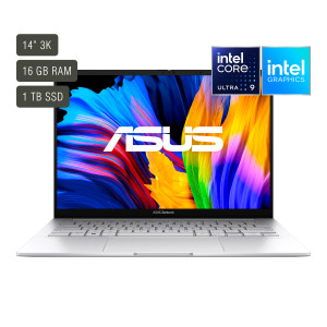 NOTEBOOK ASUS ZENBOOK 14 OLED UX3405MA-PZ723W ULTRA 9 185H / 16GB RAM / 1TB SSD / 14