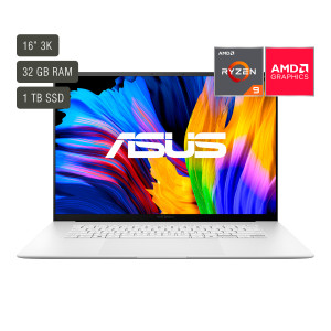 NOTEBOOK ASUS ZENBOOK S 16 OLED UM5606WA-RK251W RYZEN 9 HX 370 / 32GB RAM / 1TB SSD / 16