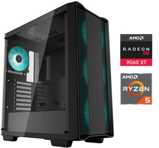 Equipo Gamer Ryzen 5 5600X, 16GB, 500GB NVMe, RTX 5060Ti 16GB