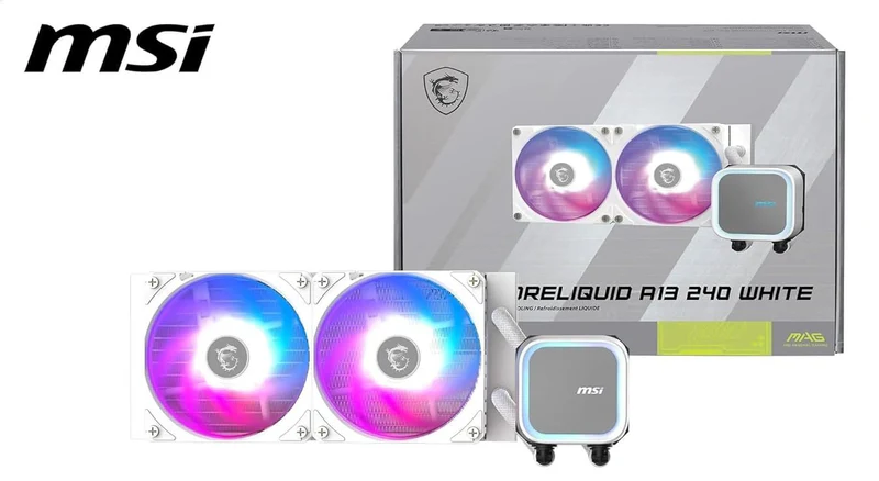WATER COOLONG – ENFRIAMIENTO LIQUIDO MSI MAG CORELIQUID A13 240 - WHITE