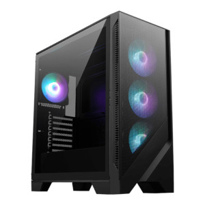 MSI MAG FORGE 321R AIRFLOW GABINETE GAMER ATX CON VIDRIO TEMPLADO Y 4 COOLERS ARGB