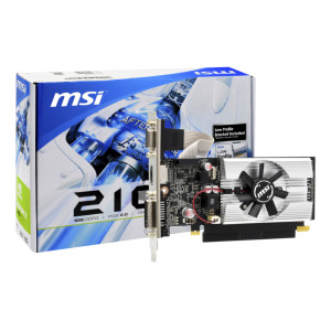 MSI GEFORCE N210-MD1G/D3 TARJETA DE VIDEO 1GB GDDR3 PCI EXPRESS 2.0