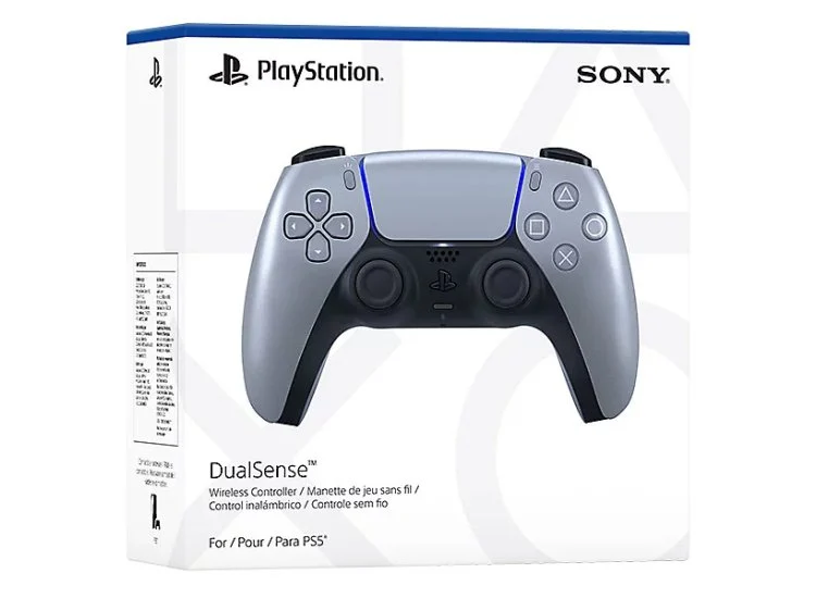 JOYSTICK INALAMBRICO SONY PLAYSTATION PS5 DUALSENSE - STERLING SILVER