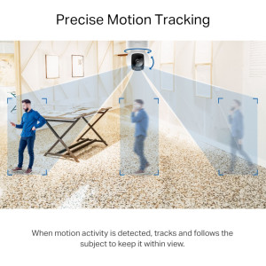 Cámara De Seguridad Tp-Link Tapo C212 Interior Visión Nocturna 2K 360°