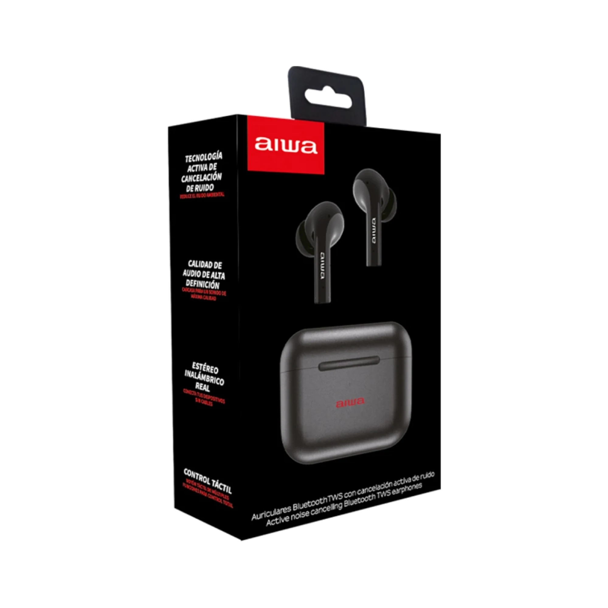 Auriculares Inalámbricos Bt Aiwa Aw30anc Ipx4 Tws Llamadas