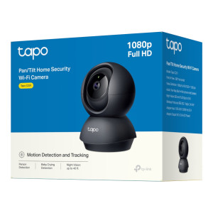 Cámara De Seguridad Tp-Link Tapo C201 Interior Visión Nocturna 1080p 360°
