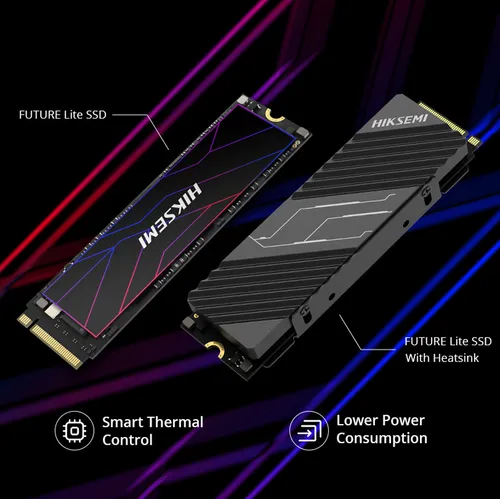 DISCO SOLIDO INTERNO SSD PARA PS5 HIKSEMI FUTURE X LITE C/ DISIPADOR – 1024GB