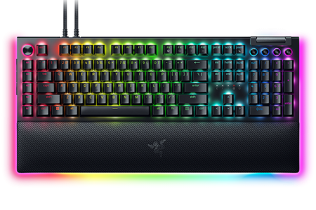 RAZER BLACKWIDOW V4 PRO TECLADO MECÁNICO GAMER SWITCH YELLOW RGB