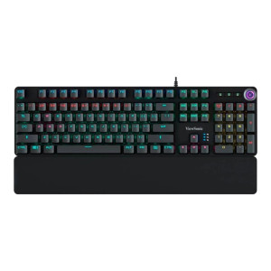 Teclado Gaming Usb ViewSonic Retroilumiinación Rgb Español
