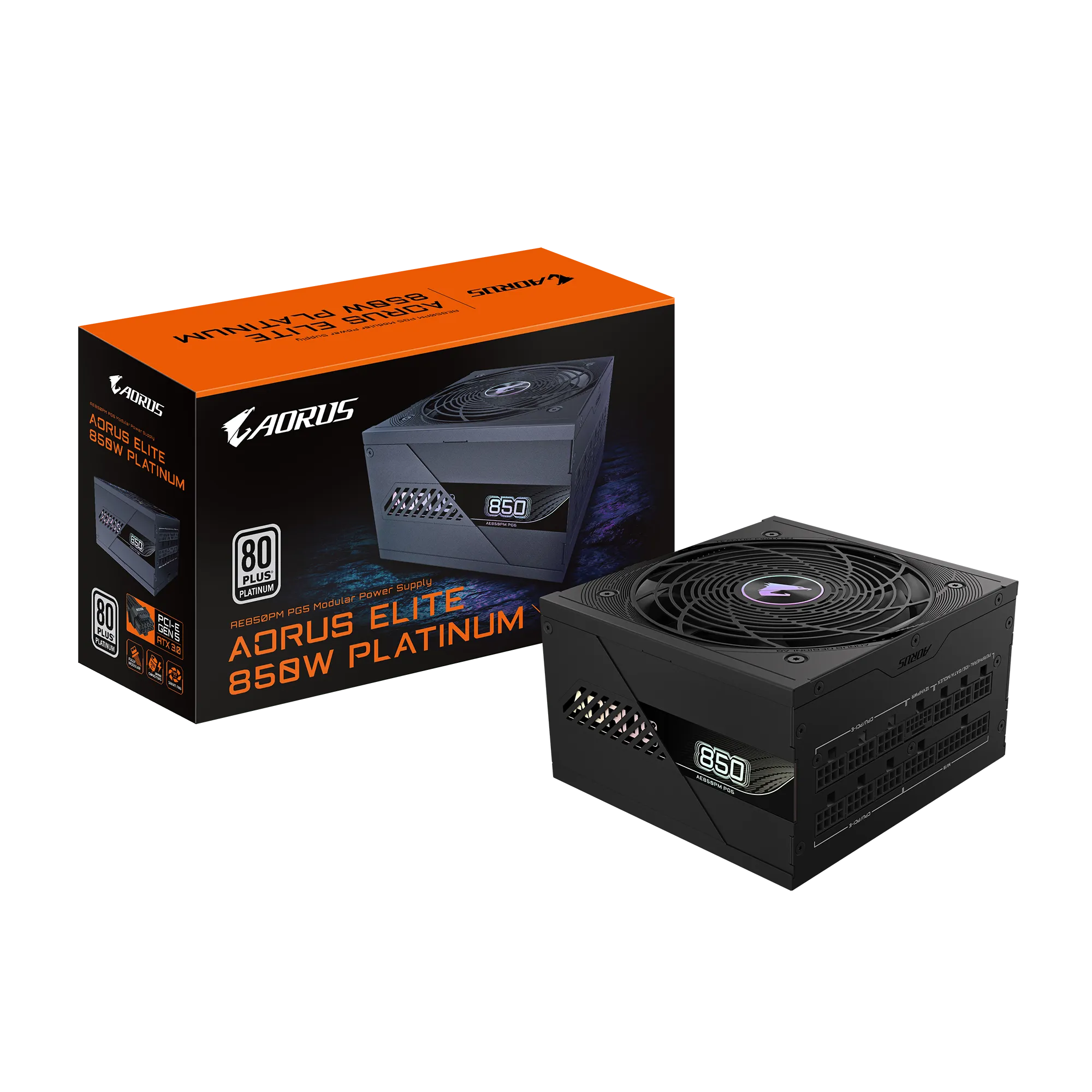 FUENTE AORUS ELITE P850W PG5 80 PLUS PLATINO 