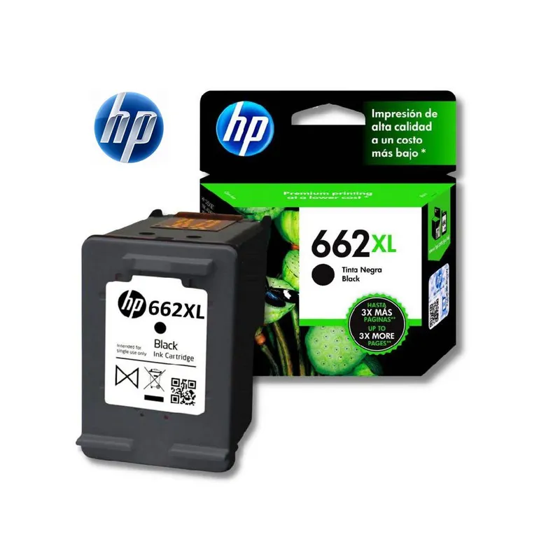 CARTUCHO HP 662XL NEGRO ORIGINAL