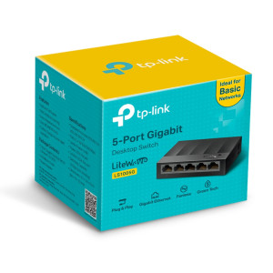 Switch De Escritorio Tp-Link Ls1005g 5 Puertos Gigabit