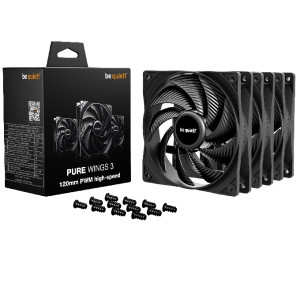 Fan be quiet! Pure Wings 3 120mm PWM High Speed x 3