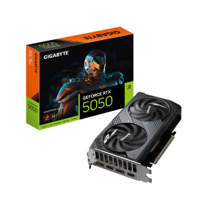 TARJETA DE VIDEO GIGABYTE GEFORCE RTX 5050 WINDFORCE OC 8GB
