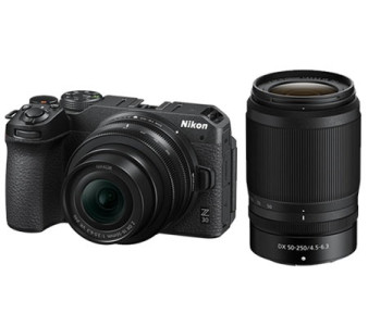 Camara Nikon Z30 16-50mm + 50-250mm