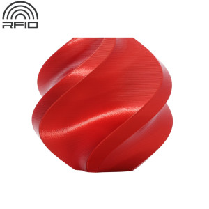 Filamento Bambu Lab PLA Silk rojo