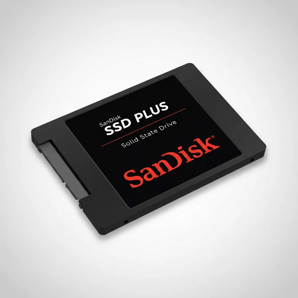 Disco Ssd Interno Sandisk Plus 1tb Negro Sdssda-1t00-g27