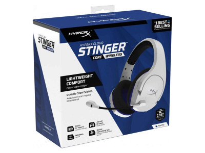 AURICULARES HYPERX CLOUD STINGER P/PLAYSTATION INALAMBRICO - WHITE (4P5J1AA)