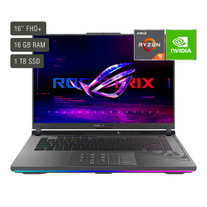 Notebook Gamer Asus Rog Strix 16'' Ryzen 9 16gb 1tb Win11 Rtx5060