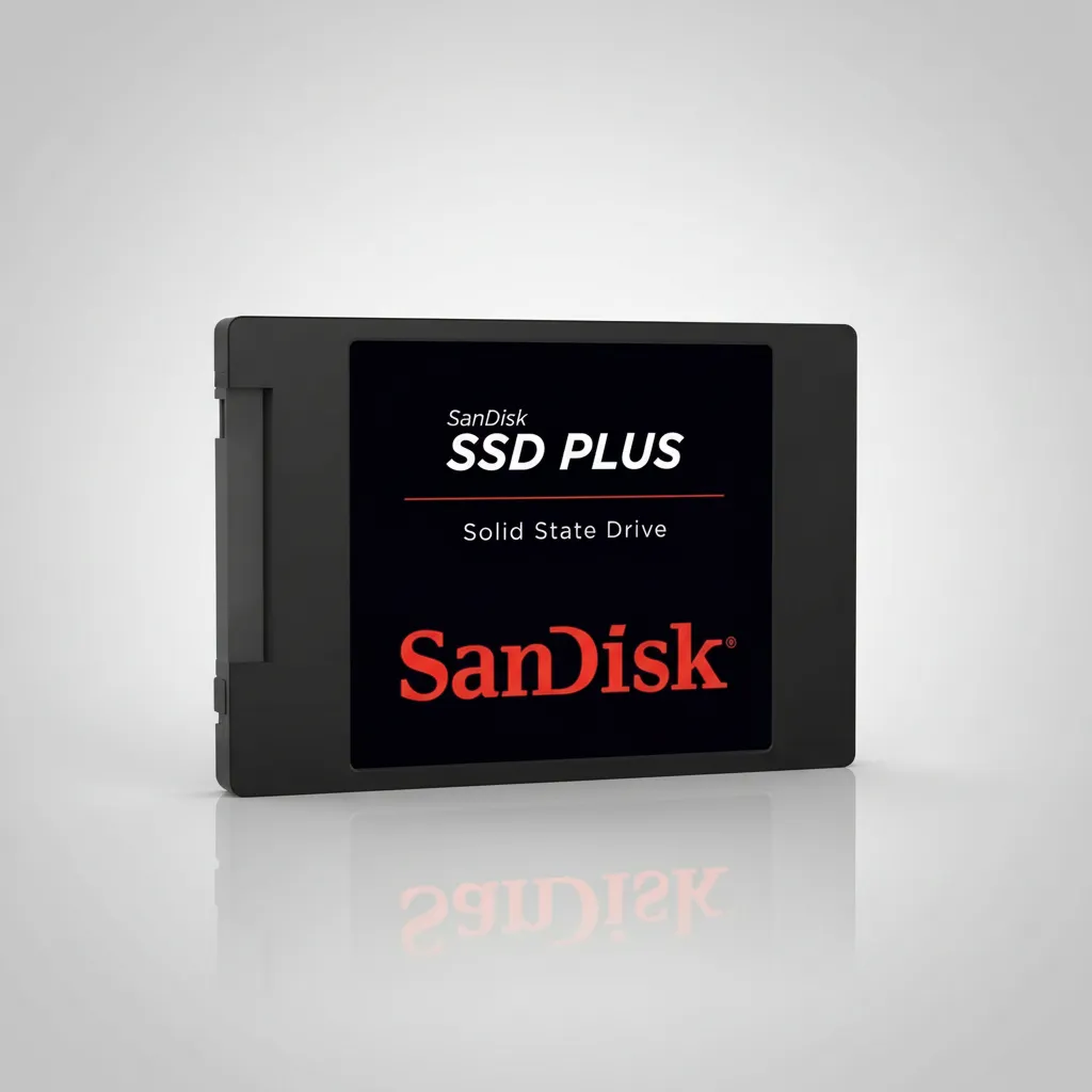 DISCO SOLIDO INTERNO SSD PLUS SANDISK SATA 2.5 – 500GB (SDSSDA-500G-G28)