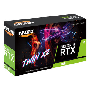 Tarjeta Inno3d Geforce Rtx 3050 8gb Twin X2