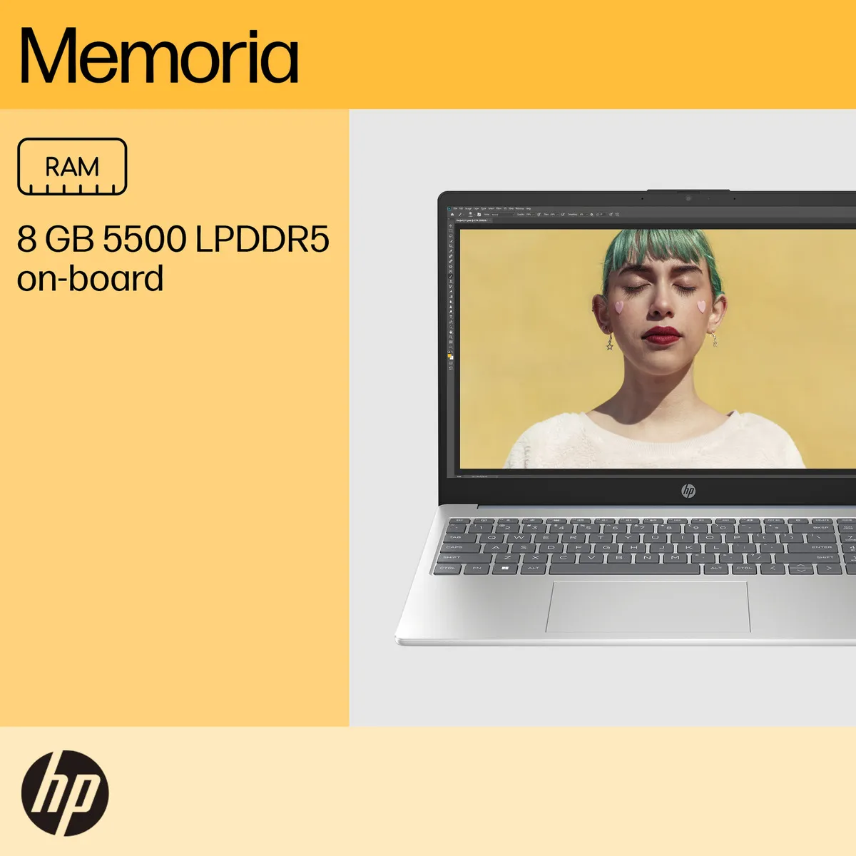 NOTEBOOK HP 15-FC0251LA R5-7520U 8GB 512GB 156 FHD W11HSL (B9TP2LAAC8) MOCHILA HP