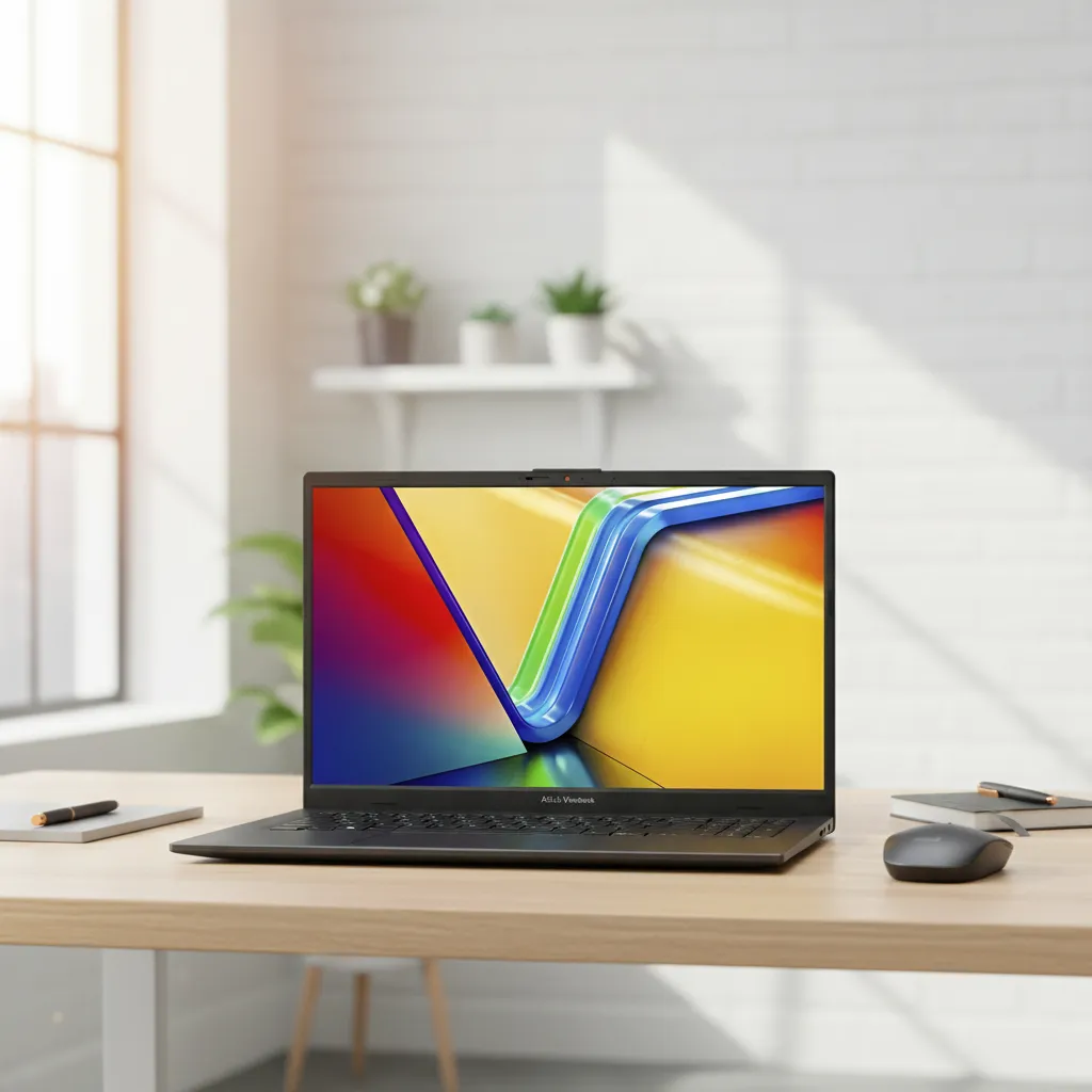 NOTEBOOK ASUS VIVOBOOK GO 15 E1504 (CORE I3 N305/8GB DDR4/256GB UFS/W11H) – MIXED BLACK