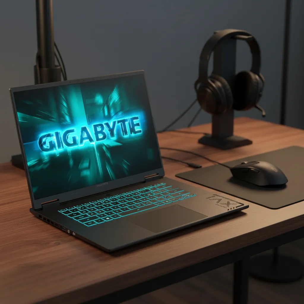 NOTEBOOK 16 GIGABYTE GAMING A16 3THK3LA893PD (R7-260 / 16GB DDR5 / M2 512GB / RTX 5050 / FREEDOS / IPS 165HZ)