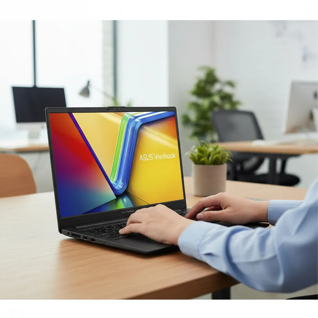 NOTEBOOK ASUS VIVOBOOK GO 15 E1504 (CORE I3 N305/8GB DDR4/256GB UFS/W11H) – MIXED BLACK