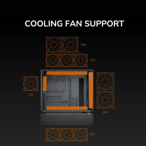 Gabinete Cougar Cfv235 Mesh White