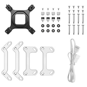 Cooler DeepCool Mystique 240 blanco