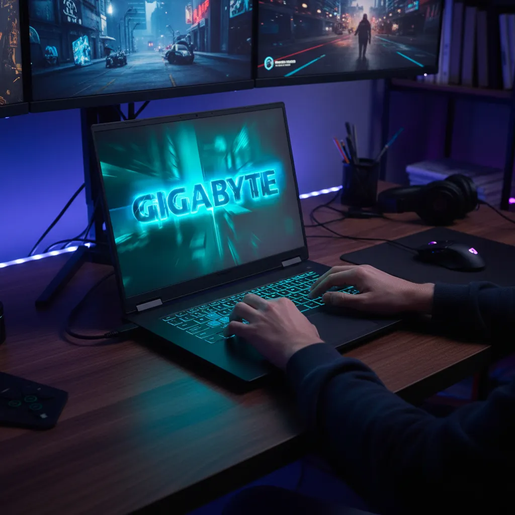 NOTEBOOK  GIGABYTE GAMING A16 CVHI3LA894PH (I7-13620H/ 16GB DDR5 / M2 1TB / RTX 5070 / W11 / IPS 165HZ)