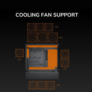 Gabinete Cougar Cfv235 Black