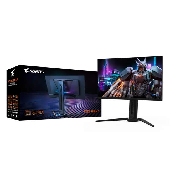 MONITOR GAMING 27” AORUS FO27Q5P OLED 500HZ