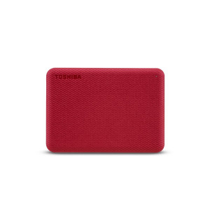 DISCO DURO EXTERNO TOSHIBA CANVIO ADVANCE 1TB RED - PORTABLE (HDTCA10XR3AA)