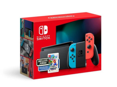 NINTENDO SWITCH OLED + SUPER MARIO BROS. WONDER BUNDLE