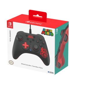 JOYSTICK HORI TURBO SUPER MARIO PARA NINTENDO SWITCH (NSW-462U) - CABLEADO